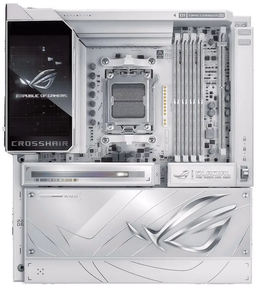 Montaje Placa Base ASUS ROG CROSSHAIR X870E GLACIAL Algete Algete PC - Montaje Placa Base ASUS ROG CROSSHAIR X870E GLACIAL Algete